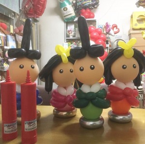 おひなさまバルーン
